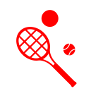 Quelle: DSV, DSGV Piktogramm: Tennisschläger. - Quelle: DSV, DSGV