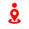 Piktogramm: Region/GPS Nadel. - Quelle: DSV, DSGV