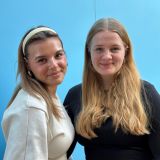 Quelle: SVN, Marie-Sophie Schulze Portrait von Priscilla-Marie Eisermann und Leonie Schwiebert. - Quelle: SVN, Marie-Sophie Schulze